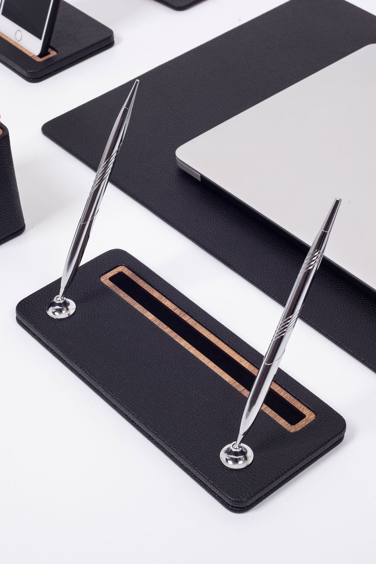 Pera Leather Desk Set 6 Pieces