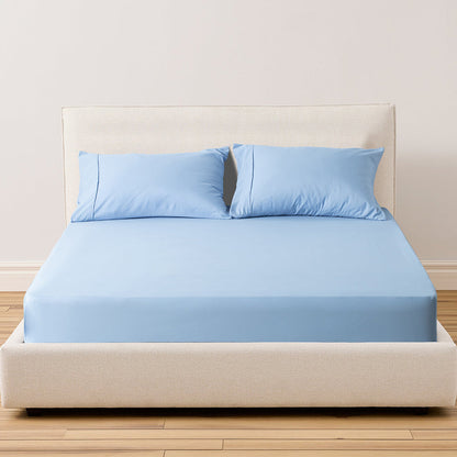Kasentex Lightweight Sheet Set Twin/Full/Queen/King - Breathable Deep Pocket Bed Sheets with Pillowcases