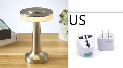 Touch Led Charging Table Lamp Creative Dining Hotel Bar Coffee Table Lamp Outdoor Night Light Living Room Decorative Desk Lamp