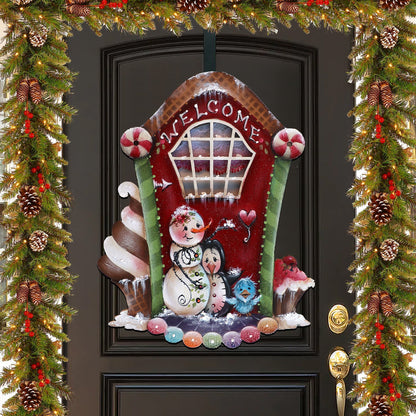 A Season of Sweet Christmas Holiday Door Decor by Jamie Mills-Price - Christmas Decor - 8611079H-MP