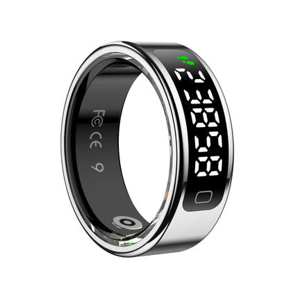 Health-monitoring Smart Ring With A Display And Step-counting Function