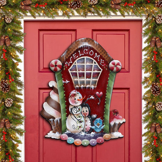 A Season of Sweet Christmas Holiday Door Decor by Jamie Mills-Price - Christmas Decor - 8611079H-MP