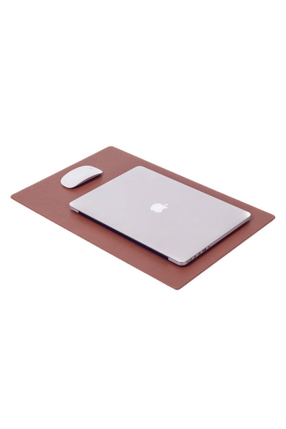 Leather Desk Mat Tobacco 60x35cm