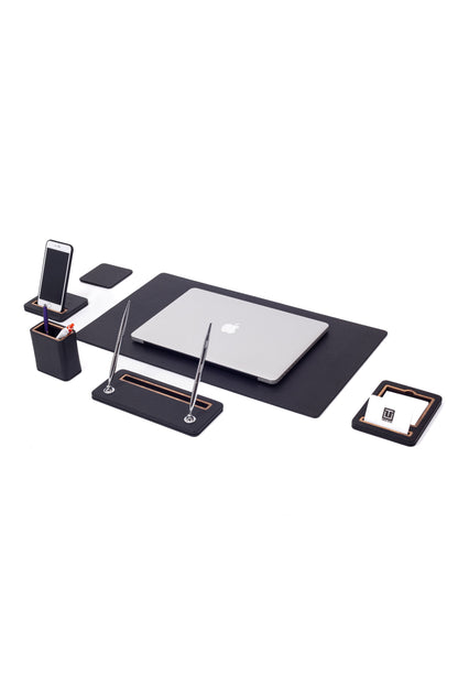 Pera Leather Desk Set 6 Pieces