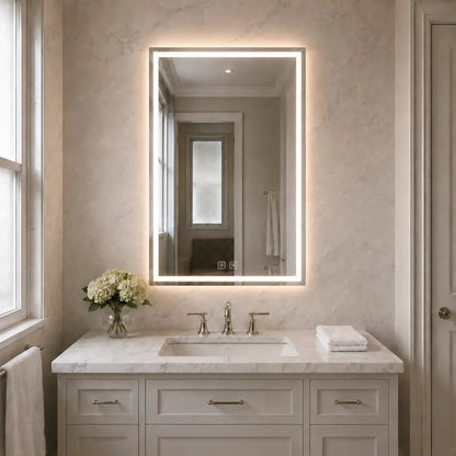 HAUSVITA Standard Center Glow LED Bathroom Mirror