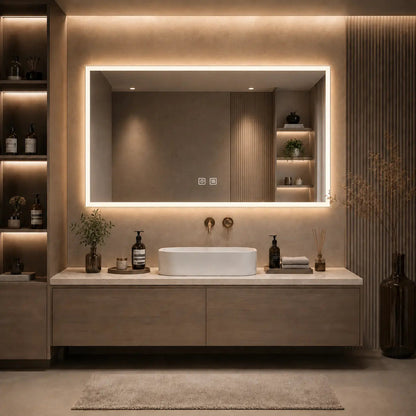 HAUSVITA  Standard Edge  Glow LED Bathroom Mirror