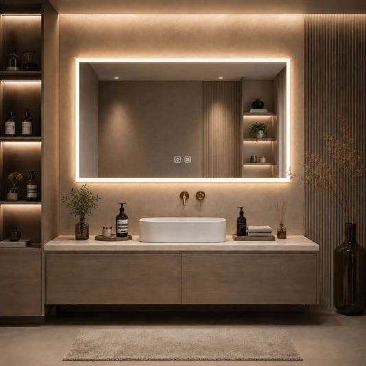 HAUSVITA  Standard Edge  Glow LED Bathroom Mirror