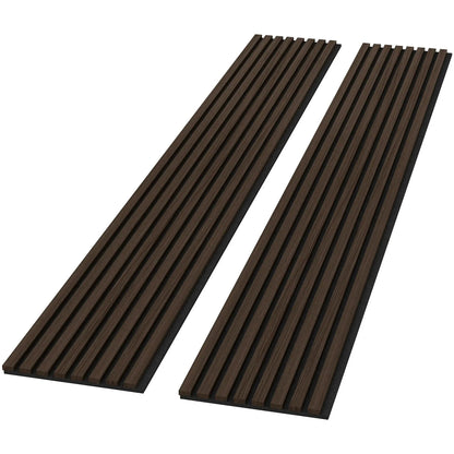 Hausvita Acoustic Solid Wood Slat Wall Panels ( 2 Panels Per Box )
