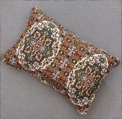 DaDa Bedding Rustic Earthy Cross Motif Folk Ogee Moroccan Scalloped Quilted Bedspread Set (JHW-944)