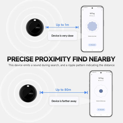 MiLi Google Find My Gps Tracker Android Bluetooth Smart Activity Trackers Wearable Devices Android Airtag Waterproof Smart