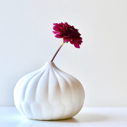 Large Textured Porcelain Vase