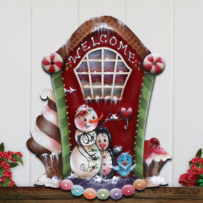 A Season of Sweet Christmas Holiday Door Decor by Jamie Mills-Price - Christmas Decor - 8611079H-MP