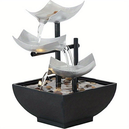 Indoor LED Table Fountain Waterfall Decor