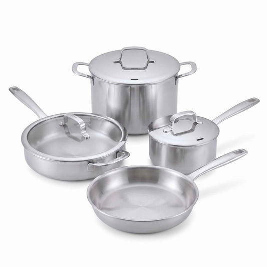 5-Ply Stainless Cookware Set, 7-Piece