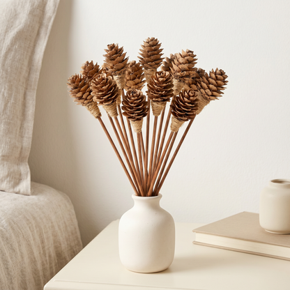Mini Pinecone Reed Diffuser Sticks, 9" — 16 Pack
